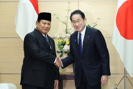 岸田晤印尼候任总统 确认推进安保合作